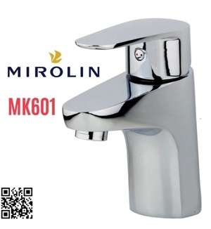 Vòi chậu lavabo nóng lạnh Mirolin MK-601