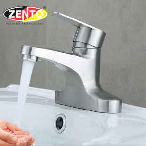 Vòi chậu Lavabo nóng lạnh Zento SUS2025-EC