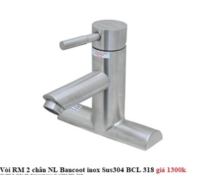 Vòi chậu nóng lạnh Bancoot BCL 318