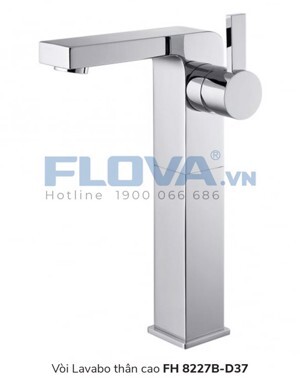 Vòi chậu nóng lạnh lavabo Flova FH-8227B-D37