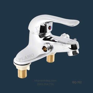 Vòi chậu nóng lạnh liền sen Plano ĐQ702