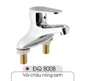 Vòi chậu nóng lạnh Plano ĐQ 800B