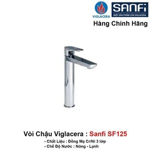 Vòi chậu nóng lạnh Sanfi SF125