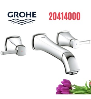 Vòi chậu rửa mặt Grohe 20414000 âm tường 3 chân