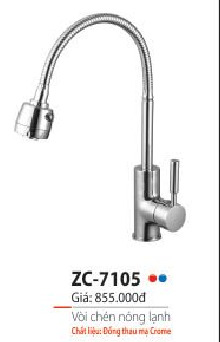 Vòi chén nóng lạnh Zico ZC-7105