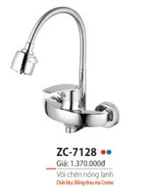 Vòi chén nóng lạnh Zico ZC-7128