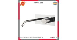 Vòi Hafele lavabo treo tường CHARM 200 589.02.633