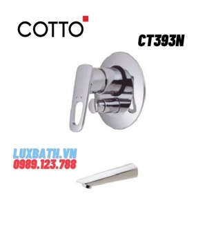 Vòi hoa sen tắm nóng lạnh âm tường Cotto CT393N