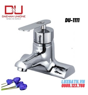 Vòi lavabo 3 lỗ nóng lạnh Daehan DU-1111