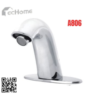 Vòi lavabo cảm ứng Techome A806