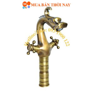 Vòi Lavabo Cổ Điển 30cm EV-3006