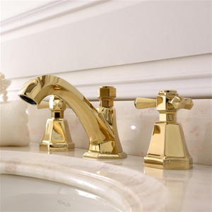 Vòi lavabo cổ điển Aqualem MP3208GD (MP3208 GOLD)