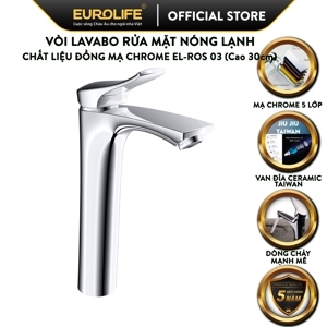 Vòi Lavabo Điếu Nóng Lạnh Eurolife EL-ROS03