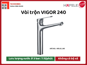 Vòi lavabo Hafele Vigor 240 495.61.140