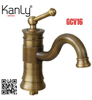 Vòi lavabo Kanly GCV16 nóng lạnh