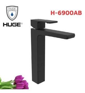 Vòi lavabo Lambert black Huge H-6900AB