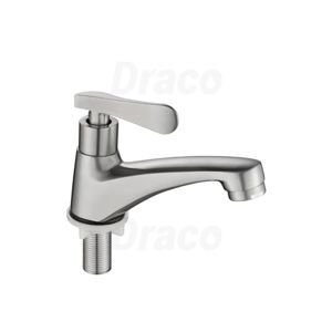 Vòi lavabo lạnh Draco F2222I, Inox 304