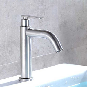 Vòi lavabo lạnh inox 304 SUS2114