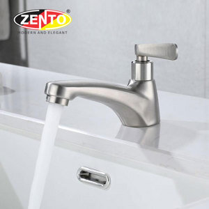 Vòi Lavabo lạnh inox304 Zento SUS2111