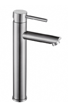 Vòi lavabo lạnh ống điếu tròn inox304 Navier NV-720L (30cm)