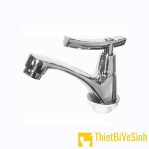 Vòi lavabo lạnh van dài cong Navier NV-614L