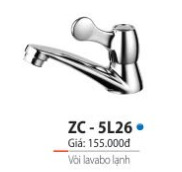 Vòi lavabo  lạnh Zico ZC-5L26