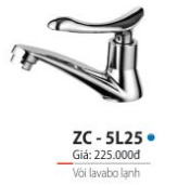 Vòi lavabo lạnh Zico ZC-5L25