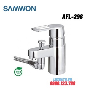 Vòi lavabo liền sen tắm nóng lạnh Samwon AFL-298