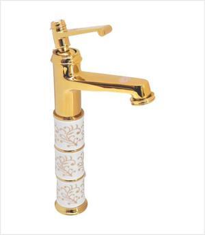 Vòi lavabo mạ vàng Everest MV18