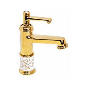 Vòi lavabo mạ vàng Everest MV17