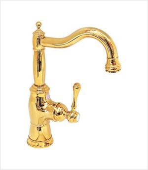 Vòi lavabo mạ vàng Everest MV27