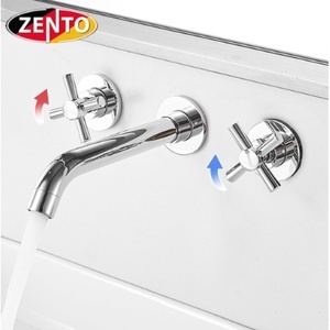 Vòi lavabo nóng lạnh âm tường ZT2662