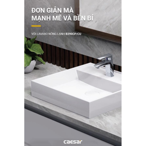 Vòi lavabo nóng lạnh Caesar B390CU / B390CP