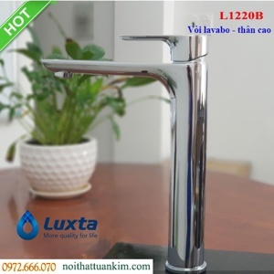 Vòi lavabo nóng lạnh cổ cao Luxta L1220B