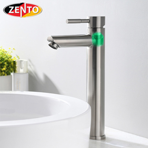 Vòi Lavabo nóng lạnh dương bàn Inox SUS3312