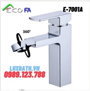 Vòi Lavabo nóng lạnh Ecofa E-7001A