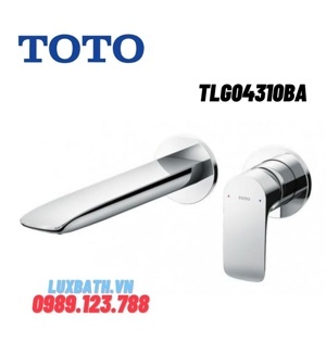 Vòi lavabo nóng lạnh gắn tường Toto TLG04310BA