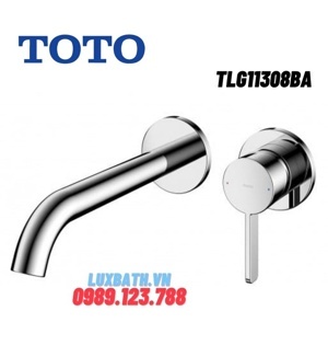 Vòi lavabo nóng lạnh gắn tường Toto TLG11308BA