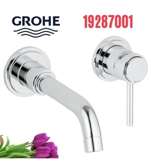 Vòi lavabo nóng lạnh gắn tường Grohe 19287001