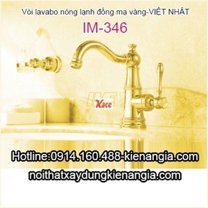 Vòi lavabo nóng lạnh Imex IM-346