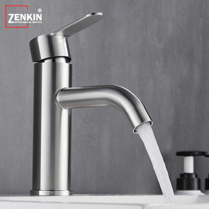 Vòi lavabo nóng lạnh inox304 Zenkin ZK1501