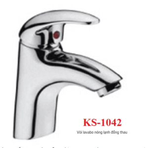 Vòi lavabo nóng lạnh KS-1042