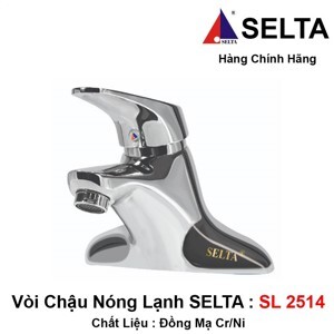 Vòi lavabo nóng lạnh Selta SL-2514