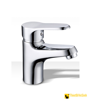 Vòi lavabo nóng lạnh thau bóng Navier NV-713