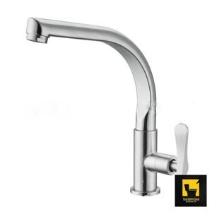 Vòi lavabo nóng lạnh thau bóng Navier NV-708