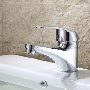 Vòi lavabo nóng lạnh thau bóng Navier NV-712