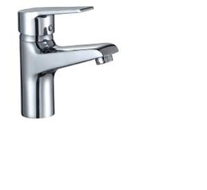 Vòi lavabo nóng lạnh thau bóng Navier NV-713