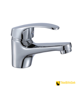 Vòi lavabo nóng lạnh thau bóng Navier NV-712