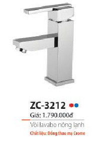 Vòi lavabo nóng lạnh Zico ZC-3212