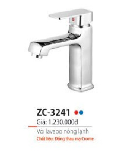 Vòi lavabo nóng lạnh Zico ZC-3241